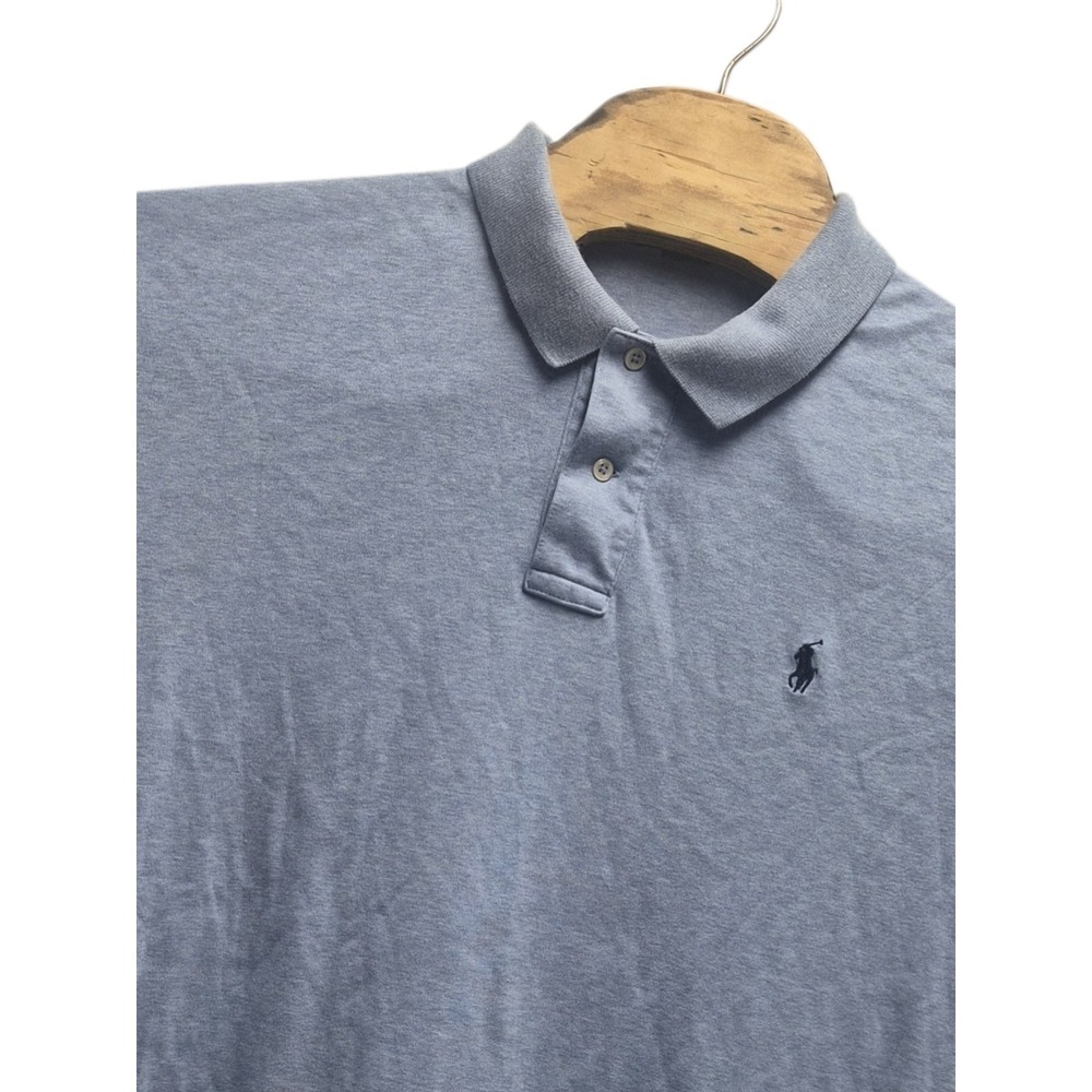 Polo Ralph Lauren Blue Mens Size Extra Large Blue Short Sleeve Classic Fit